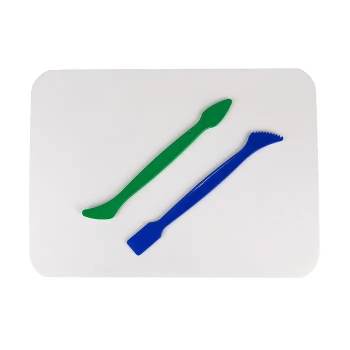 Доска для лепки А5 «Школьная», 1000 мкм, пластик, 2 стека, белая Доска для лепки А5 «Школьная», 1000 мкм, пластик, 2 стека, белая