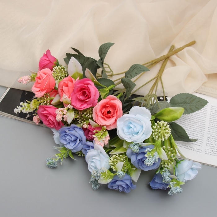 Букет Букет "Роза индиголетто" 30 см, микс