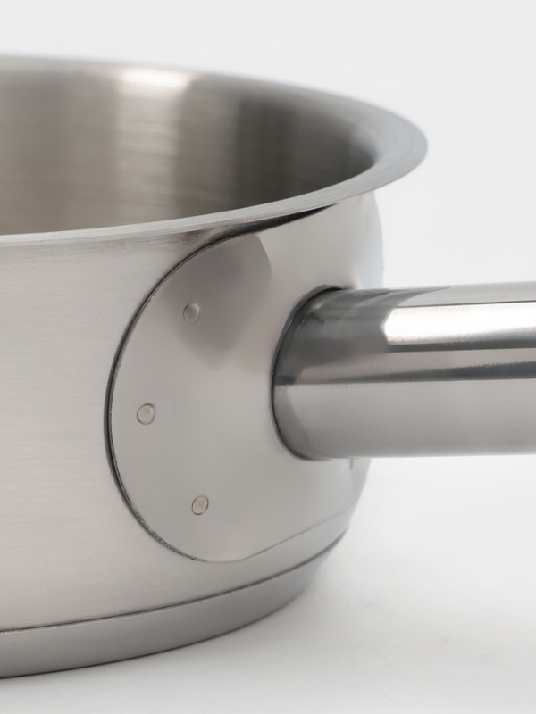 Ковш 860 мл, d=14, h=5,5 см, с крышкой, толщина стенки 0,8 мм, индукция Ковш 860 мл, d=14, h=5,5 см, с крышкой, толщина стенки 0,8 мм, индукция