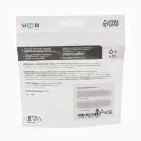 Соска - пустышка силиконовая классическая M&B, от 6 мес., с колпачком, фиолетовый