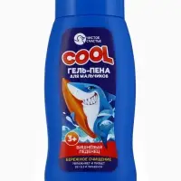 Гель-пена для мальчиков COOL, вишневый леденец, 250 мл, Чистое счастье