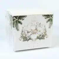 Салфетки в коробке интерьерные «Новый Год. Лошадь» 75 листов Салфетки в коробке интерьерные «Новый Год. Лошадь» 75 листов