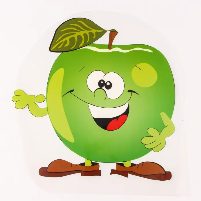 Термонаклейка «Яблоко», в наборе 10 шт., 16 х 18см Термонаклейка «Яблоко», в наборе 10 шт., 16 х 18см