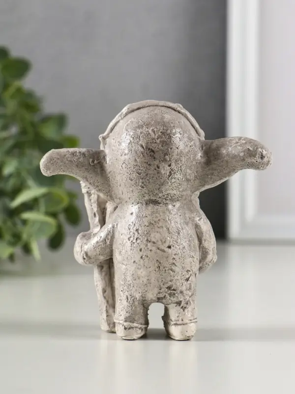 Фигура гипс Фигура гипс "Шаман" высота 10 см, под камень