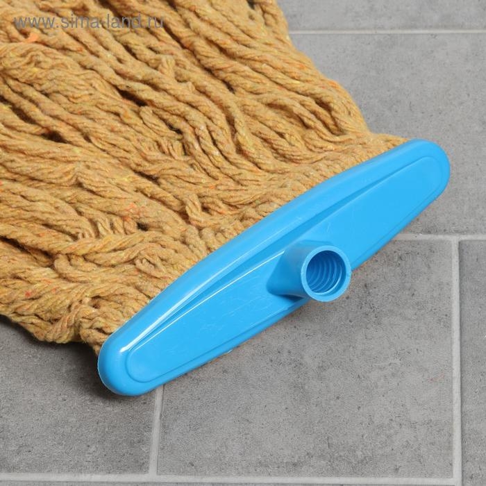 Насадка для швабры верёвочная Доляна, хлопок, 29×21,5×4,5 см, цвет МИКС Насадка для швабры верёвочная Доляна, хлопок, 29×21,5×4,5 см, цвет МИКС