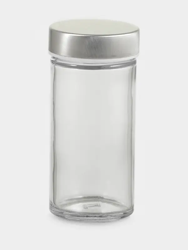 Набор для специй на подставке &laquo;Хай-тек&raquo;, 90 мл, 33&times;6.7&times;10.5 см, 4&times;9.5 см, 6 шт., стекло