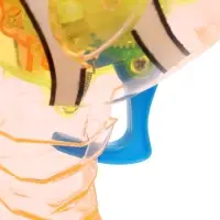 Генератор-пистолет мыльных пузырей Funny toys &laquo;Рыбка-пистолет&raquo; со светом, 50 мл, МИКС