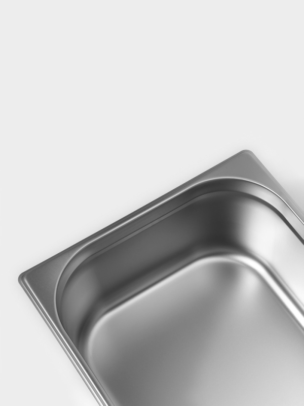 Гастроемкость 1/1x150 мм, 530x325x150 мм, толщина 0,8 мм Гастроемкость 1/1x150 мм, 530x325x150 мм, толщина 0,8 мм