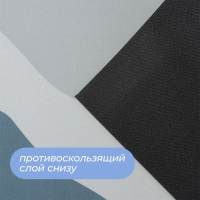 Коврики для кухни SAVANNA «Роузи», 2 шт: 40×120 см, 40×60 см