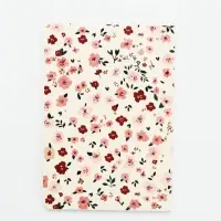 Гифтбокс с чаем, конфетами и еждневником "Цветочный паттерн"