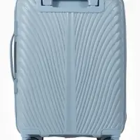 Чемодан на съёмных колёсах, 18", кодовый замок, 33&times;16&times;49 см, голубой