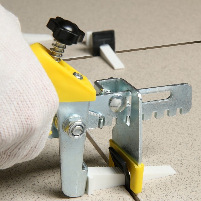 Клещи для системы выравнивания плитки ТУНДРА, пластиковые рукоятки, 230 мм Клещи для системы выравнивания плитки ТУНДРА, пластиковые рукоятки, 230 мм