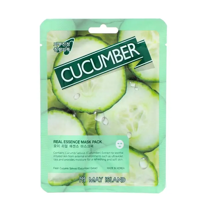 Маска тканевая May Island с огурцом, 25 мл Маска тканевая May Island с огурцом, 25 мл