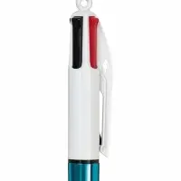 Ручка шариковая BIC, 4 цвета, автоматическая, многоцветная, 1.0 мм