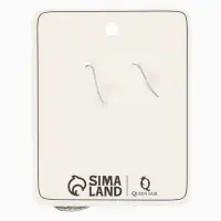 Серьги метал &laquo;Аутентичность. Змея&raquo;, цвет чернёное серебро