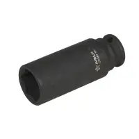 Головка ударная торцевая 3/8"DR шестигранная глубокая 18мм, L=65мм