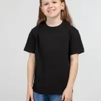 Футболка детская Regent Kids 150 черная, на рост 96-104 см (4 года)