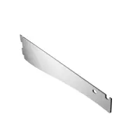 Кронштейн-полкодержатель для стеллажа, 40 см, для полки с перфорацией, белый