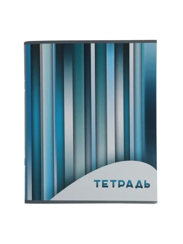 Набор тетрадей, 96 листов в клетку, Calligrata &laquo;Яркие полосы&raquo;, серые листы, 4 штуки
