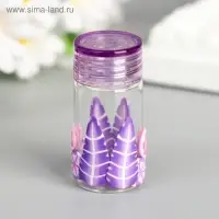 Баночка для скрапбукинга стекло "Цветочная" МИКС 5х2,2х2,2 см Баночка для скрапбукинга стекло "Цветочная" МИКС 5х2,2х2,2 см
