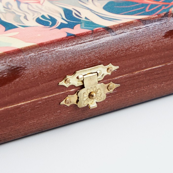 Нарды деревянные большие, настольная игра Нарды деревянные большие, настольная игра "Облачный змей", 40 х 40 см, с шашками