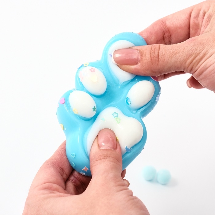 Сквиш антистресс - игрушка «Кошачья лапка», МИКС Сквиш антистресс - игрушка «Кошачья лапка», МИКС