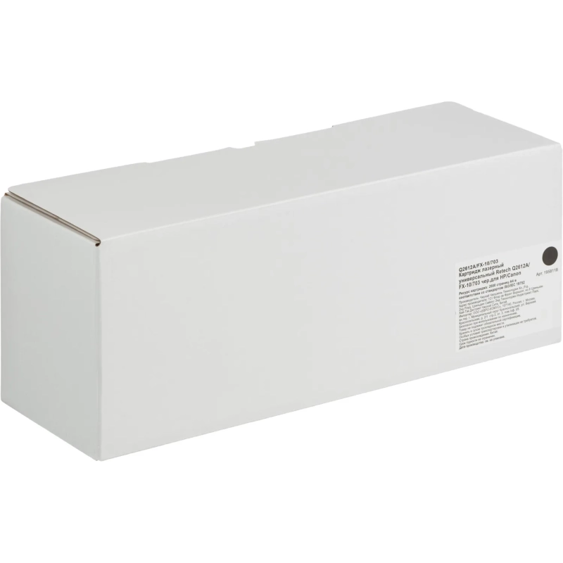 Картридж лазерный универсальный Retech Q2612A/FX-10/703 чер.для HP/Canon