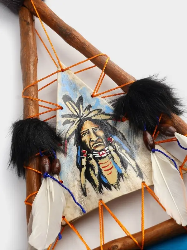 Панно "Вождь" 30х3х60 см