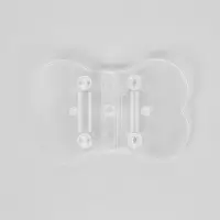 Палочка для шаров 35 см с зажимом набор 50 штук