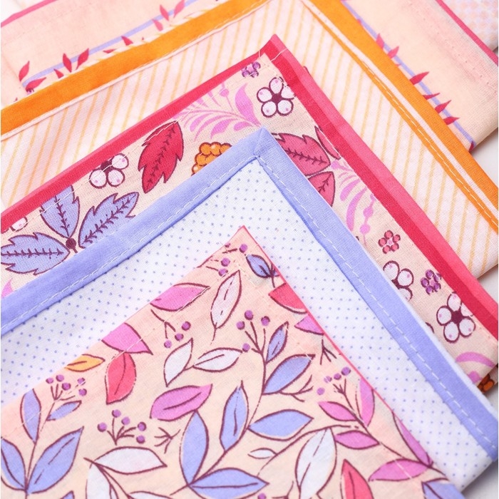 Платок носовой женский 28х28см, 6шт, рис 21283-3, МИКС, ситец 100г/м, хл100% Платок носовой женский 28х28см, 6шт, рис 21283-3, МИКС, ситец 100г/м, хл100%