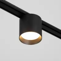 Светильник трековый BayerLux SLIM &laquo;Бочонок&raquo;, LED, 8 Вт, 3000K-6000К, 48 В, CRI90, 8&times;8&times;6.2 см, чёрный