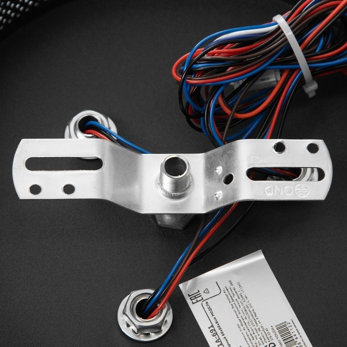 Люстра Люстра "Астрид" 5хLED 110Вт 3000-6000К RGB черный 65х65х8см