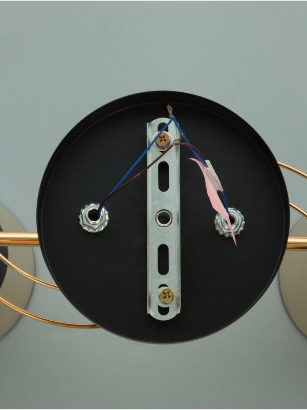 Люстра Люстра "Кансе" 2хЕ27 40Вт черно-золотой 41х15х23 см