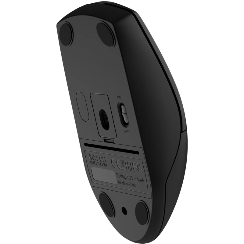 Мышь компьютерная A4Tech G3-330N черный оптическая WLS USB (1200dpi/3but)
