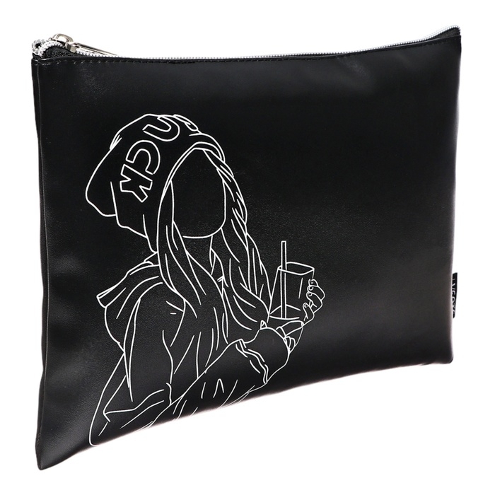 Папка для тетрадей А5, 260 х 200 х 10 мм, молния сверху, кож.зам, deVENTE Good luck Папка для тетрадей А5, 260 х 200 х 10 мм, молния сверху, кож.зам, deVENTE Good luck