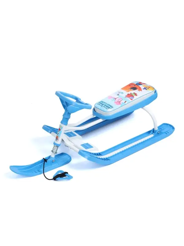 Снегокат &laquo;Тимка спорт 2&raquo; Ми-ми-мишки, голубой, ТС2/ММ1 Nika Kids