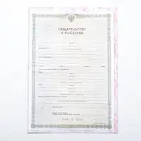Папка для свидетельства о рождении, А5 &laquo;Девочка&raquo;