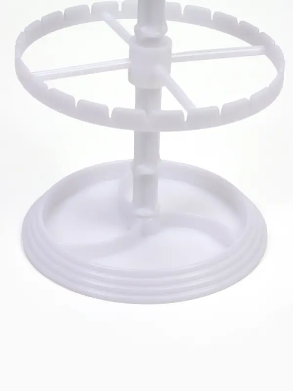 Подставка для украшений &laquo;QF. Карусель&raquo;, универсальная, 16&times;16&times;28 см, белая