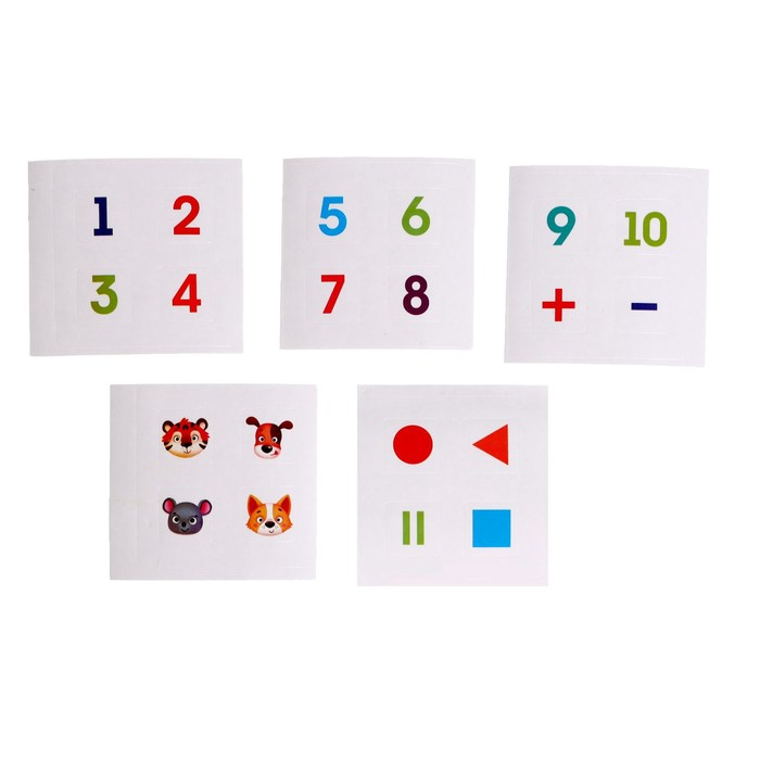 Конструктор обучающий «Умные пазлы», 138 деталей, набор карточек Конструктор обучающий «Умные пазлы», 138 деталей, набор карточек