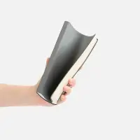 Ежедневник Flex Shall New, недатированный, темно-серый