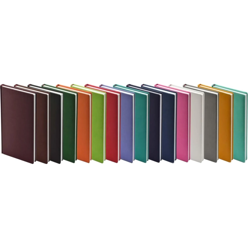 Ежедневник недатированный А5+, 136л, VELVET коричневый  3-115/03