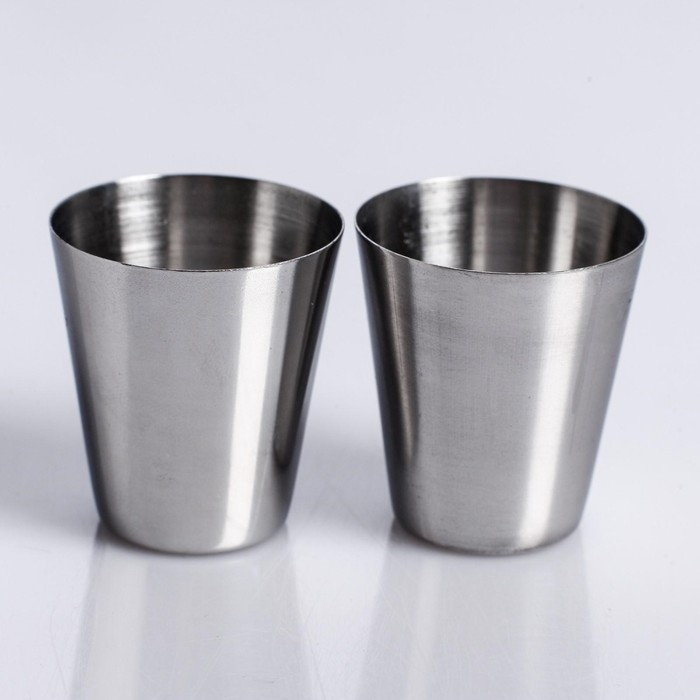 Подарочный набор 6 в 1 Подарочный набор 6 в 1 "Клетка": фляжка 270 мл + 4 рюмки, воронка