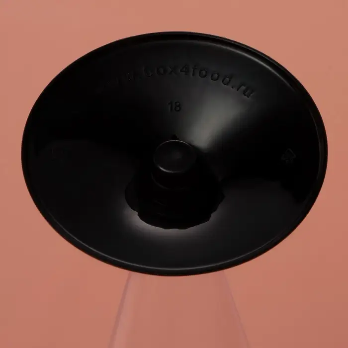 Фужер пластиковый одноразовый для шампанского «Конус», 150 мл, прозрачный