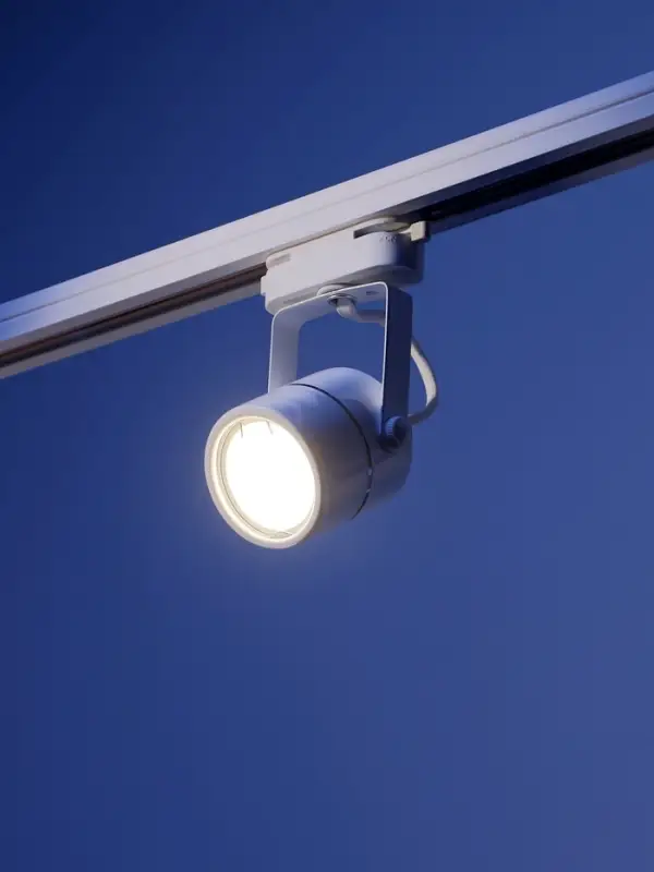 Трековый светильник Luazon Lighting под лампу Gu10, круглый, белый