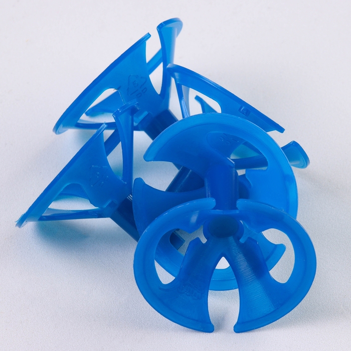 Держатель-зажим для шаров, d=5 мм, цвет синий, набор 100 шт. Держатель-зажим для шаров, d=5 мм, цвет синий, набор 100 шт.