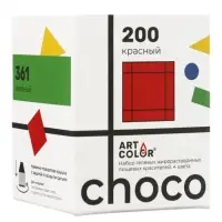 Набор гелевых жирорастворимых пищевых красителей Art Color choco, 4 цвета, 12 мл