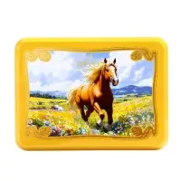 Чай чёрный новогодний HYTON «Шкатулка жёлтая: лошадь», 50 г