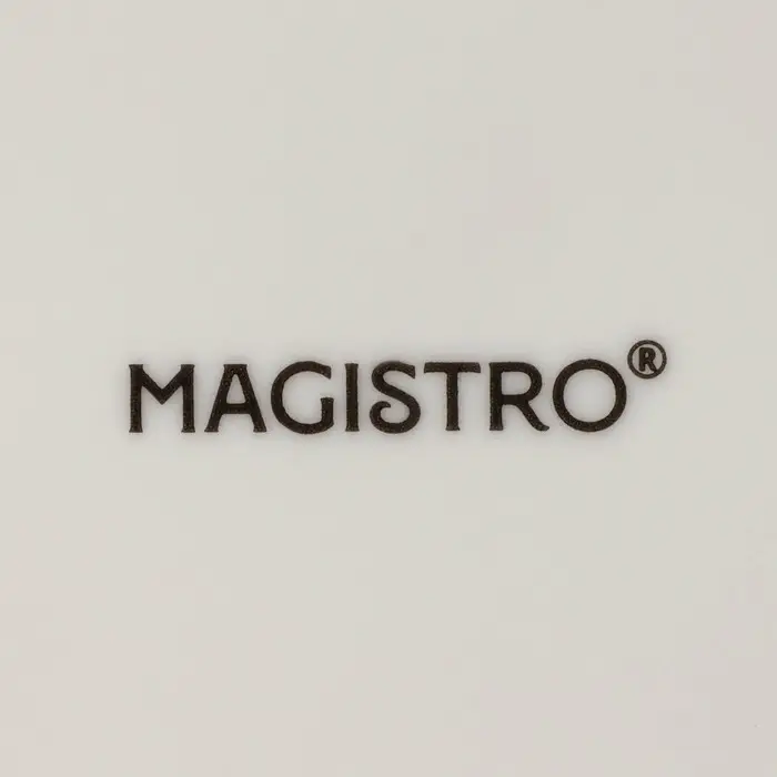 Тарелки Magistro Terazzo, d=27 см, набор 2 шт., фарфор, белые