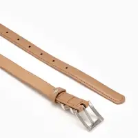 Ремень жен 03-01-02-01, Июнь2502, 2*0,3*110 см, без винта, пряж металл, 1 прокол, бежевый Ремень жен 03-01-02-01, Июнь2502, 2*0,3*110 см, без винта, пряж металл, 1 прокол, бежевый