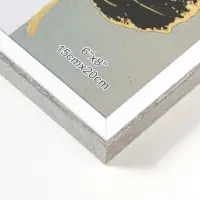 Фоторамка пластик 15х20 см "Современная классика" серый и белый 20,8х15,8х1,5 см